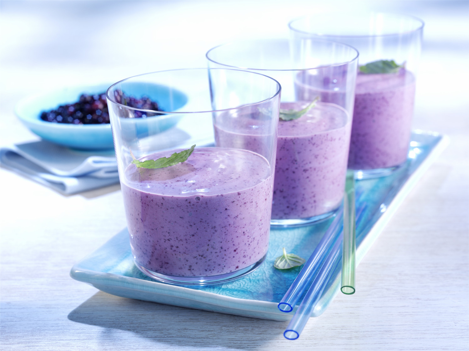 Blueberry-Banana Smoothie Helps Lower Blood Pressure